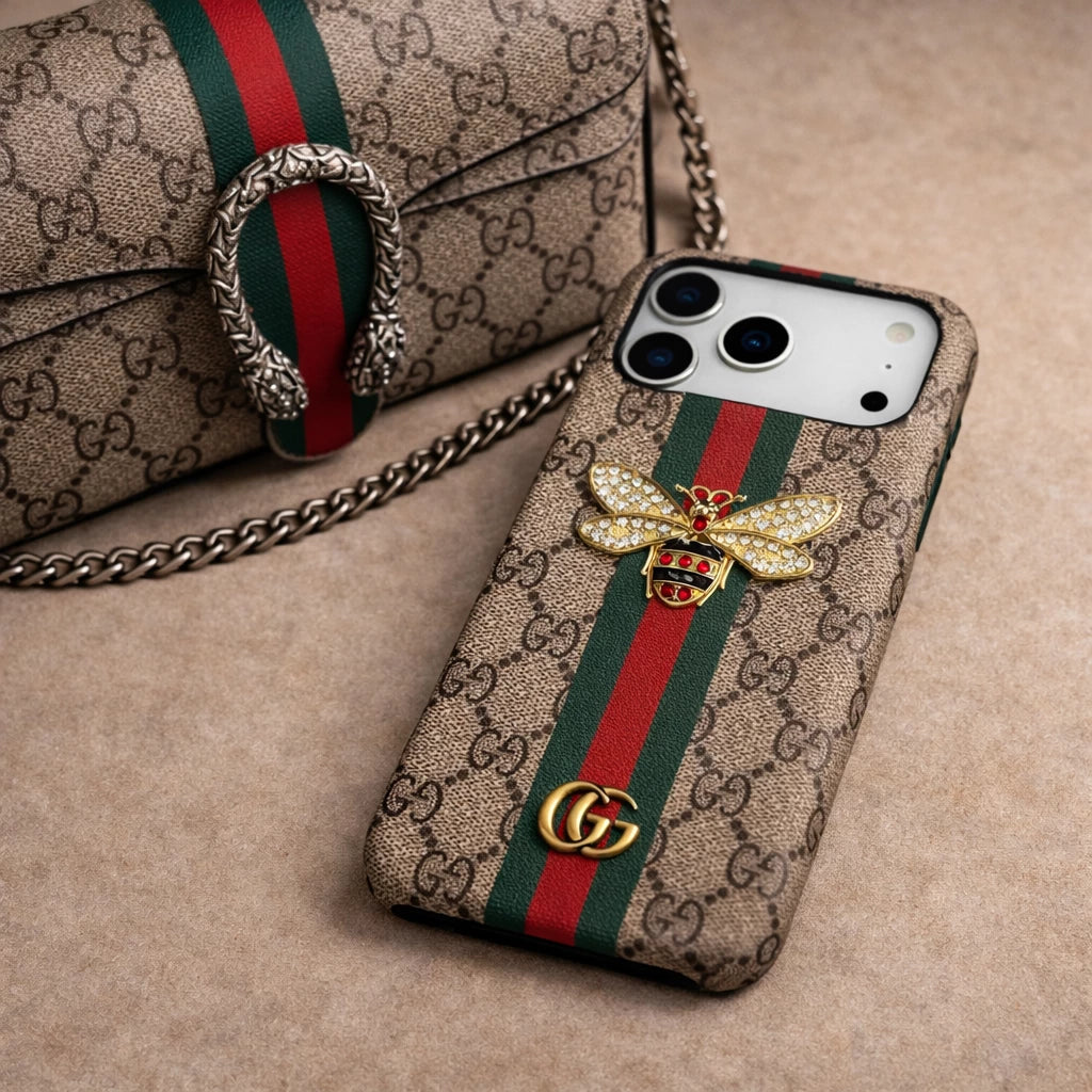 Gucci iPhone Case for iPhone 17 Pro Max | Luxury Designer Cases
