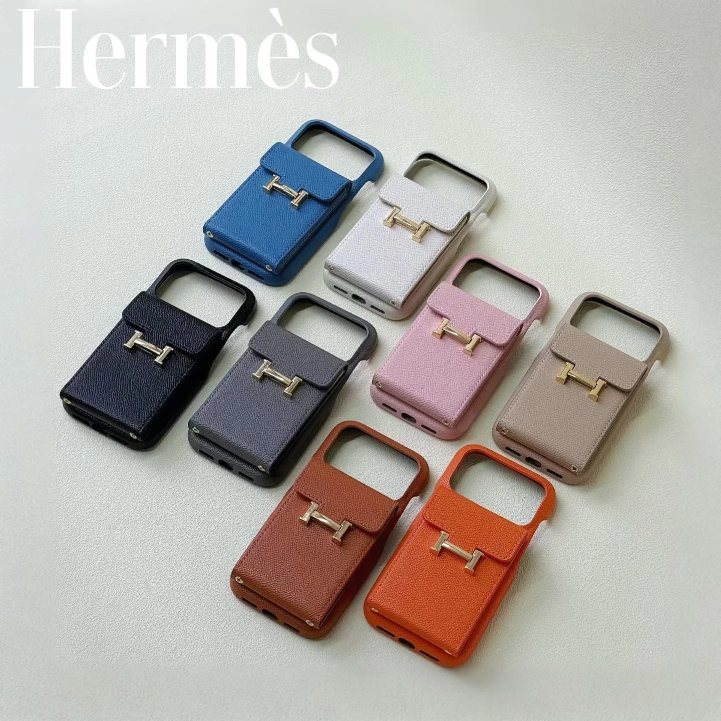 Hermès iPhone Case for iPhone 17 Pro Max | Luxury Designer Cases