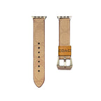 Leather Classic Apple Watch Band Light Brown-YHK244221710