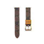 Leather Classic Apple Watch Band Light Brown-YHK244221710