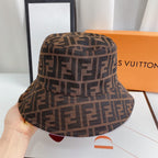 Classic F Logo Letter Bucket Hat