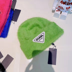 Soft Rabbit Fur Warm Knit Hat