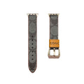 Leather Classic Apple Watch Band Black-YHK244221710