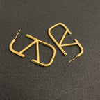 Classic Logo Large Earrings