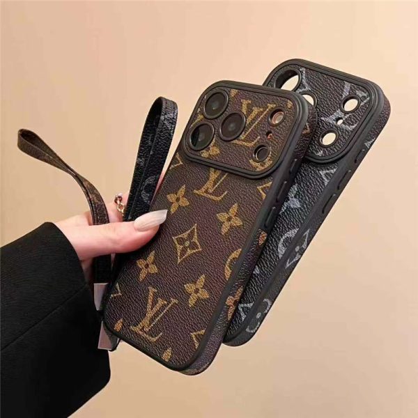 Louis Vuitton iPhone 17 Pro Max Case with Strap – Luxury Monogram Designer Cover