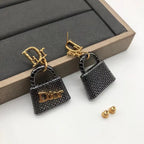 Novelty bag earrings
