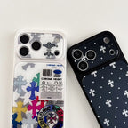 Chrome Hearts cross print case for iPhone 17 Pro Max – side