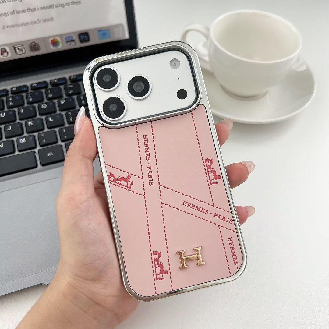 Hermès H accent case for iPhone 17 Pro Max – back