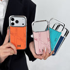 Hermès H accent case for iPhone 17 Pro Max – close-up