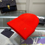 Fashionable Wool Woven Ahead Beanie