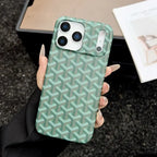 Goyard iPhone 18 Pro Case – Vintage Monogram Luxury Cover