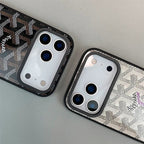 Goyard iPhone 17 Pro Max Case – Magsafe Luxury Protective Cover