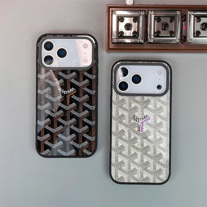 Goyard iPhone 17 Pro Max Case – Magsafe Luxury Protective Cover