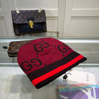 Classic Letter Jacquard Unisex Knit Hat