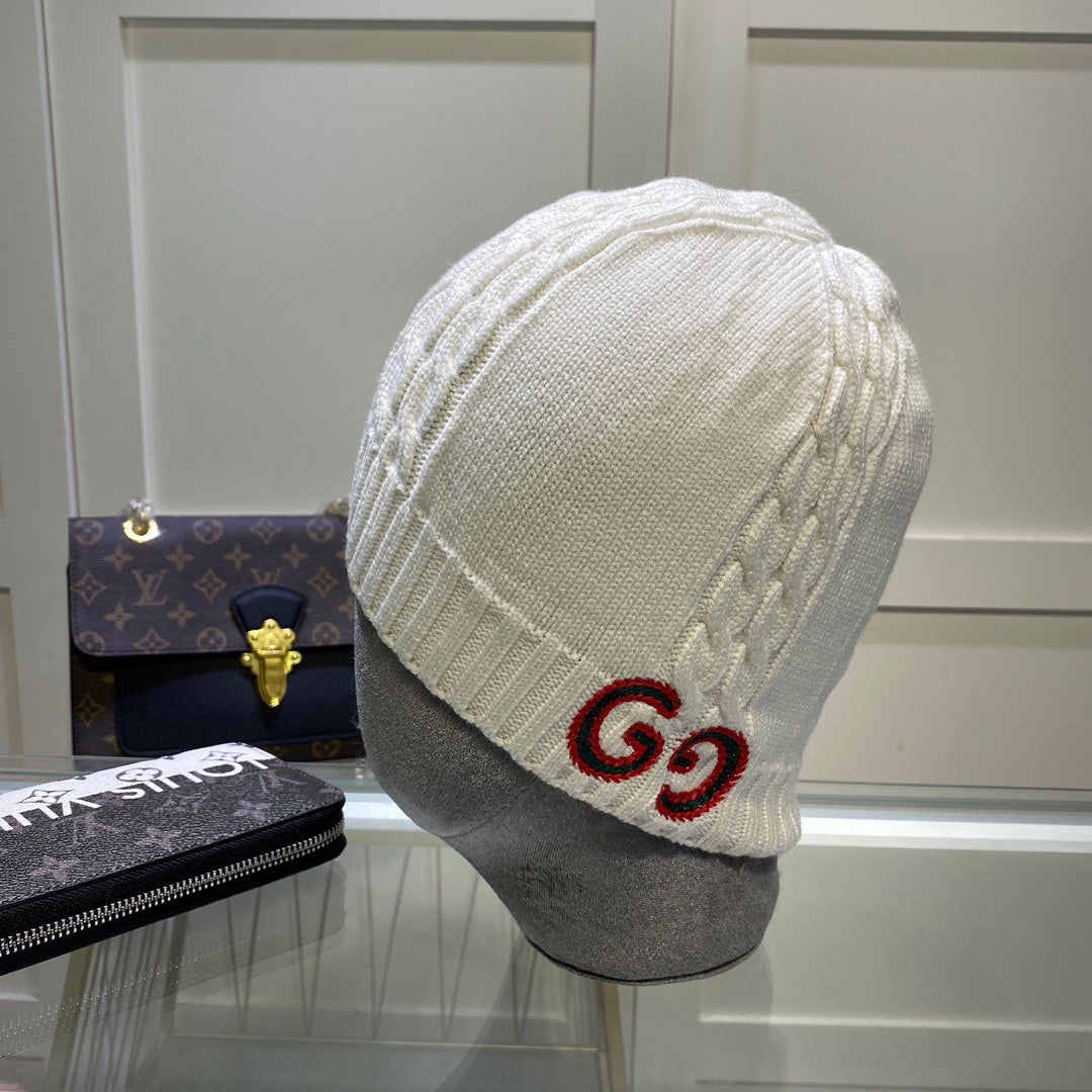 3-Color Vintage Wool Knit Hat