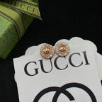 Classic Zircon Pearl Stud Earrings