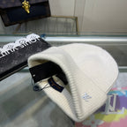 Fashionable Wool Woven Ahead Beanie
