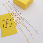 Logo Letter Bracelet