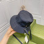 Fashion Double Sided Strap Bucket Hat