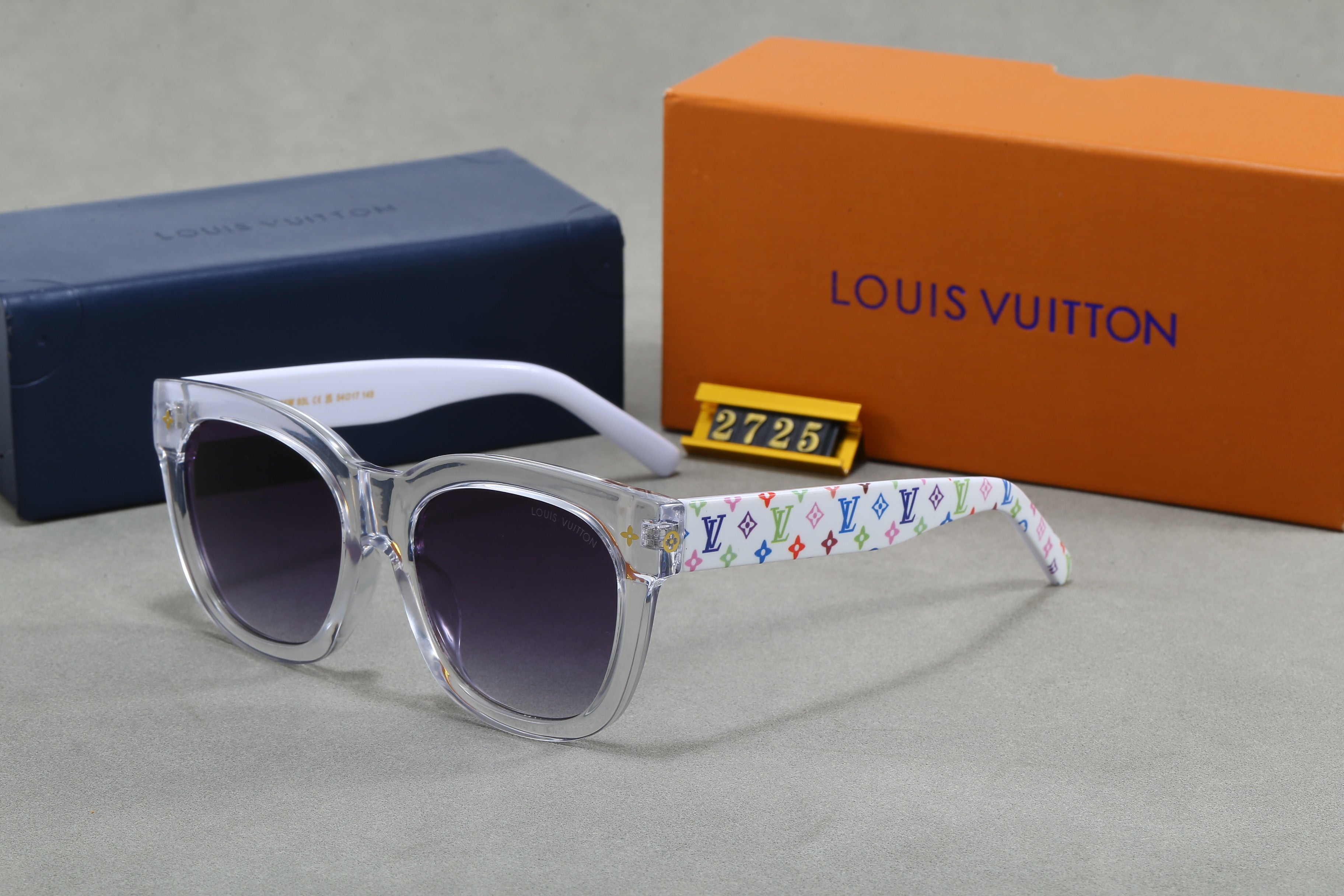 New European and American style thick-rimmed high-end sunglasses 2725