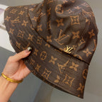 Classic Monogram Leather Bucket Hat