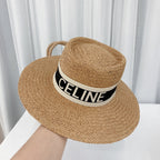 Temperament Concave Top Straw Hat