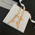 Pearl Long Chain Earrings