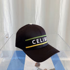 Versatile Embroidered Letter Baseball Cap