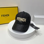 Classic Embroidered Letter Baseball Cap