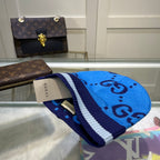 Classic Letter Jacquard Unisex Knit Hat