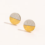 Wild Round Earrings