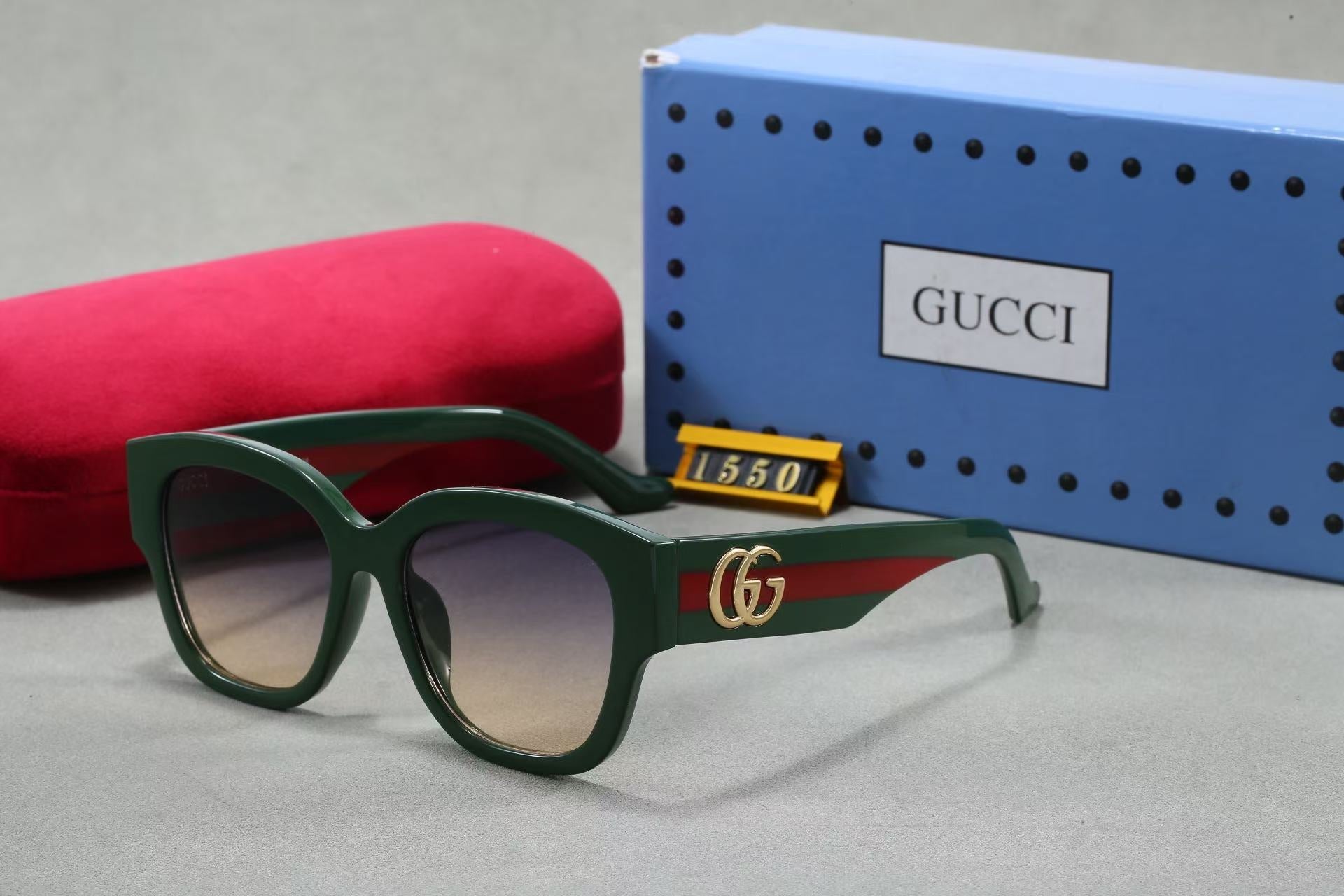 Round frame fashion sunglasses 1550
