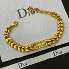 Vintage Ear Of Rice Diamond Bracelet