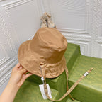 Fashion Double Sided Strap Bucket Hat