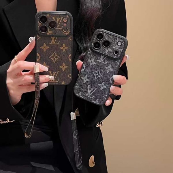 Louis Vuitton iPhone 17 Pro Max Case with Strap – Luxury Monogram Designer Cover