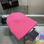 Fashionable Wool Woven Ahead Beanie