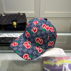 Statement Monogram Print Baseball Cap