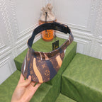 Art Monogram Leather Empty Top Hat