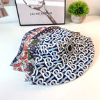 Full Monogram Leather Badge Bucket Hat
