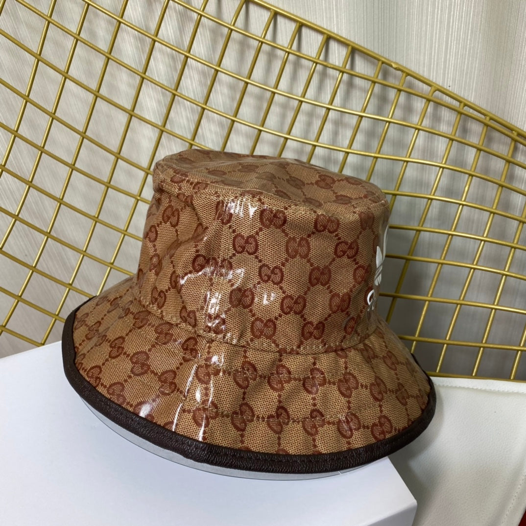 Adidas x Gucci Trefoil designer bucket hat