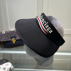 Balenciaga embroidered visor hat side view