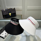 Balenciaga luxury beach visor hat