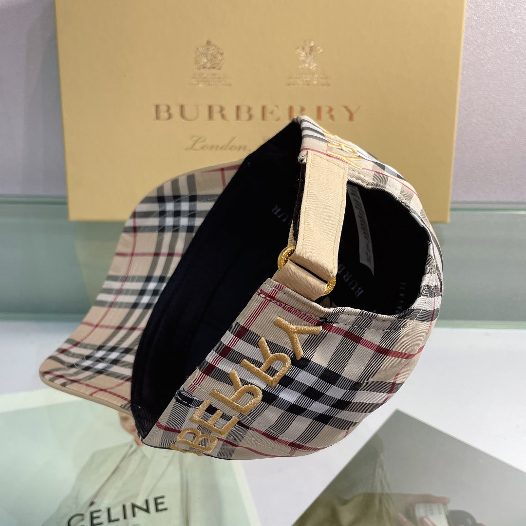 Burberry designer baseball cap adjustable fit