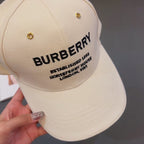 Burberry embroidered logo cap