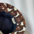 Burberry luxury winter fashion bucket hat