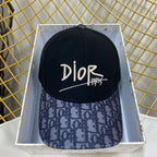Classic Letter Wool Warm Baseball Cap