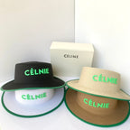 CELINE vacation straw hat