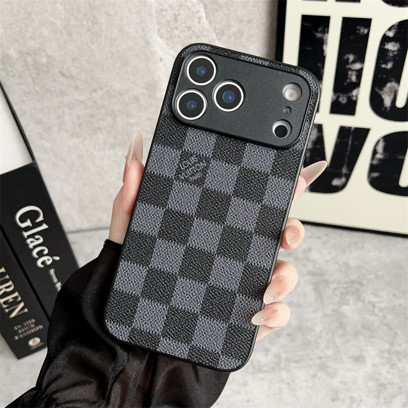 Checkered Louis Vuitton iPhone 17 Pro Max case