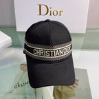 Christian Dior Oblique baseball cap black