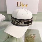 Christian Dior Oblique baseball cap white